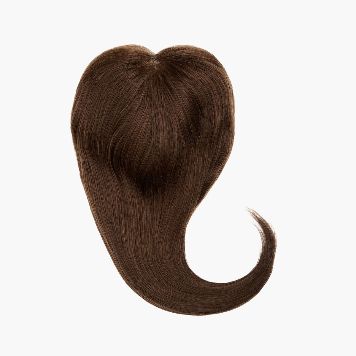 Stranded Dermablend Human Hair Topper in Chocolate Dahlia (#4)