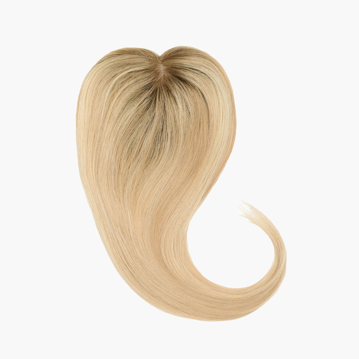 Stranded Dermablend Human Hair Topper in Iris (#18/22)