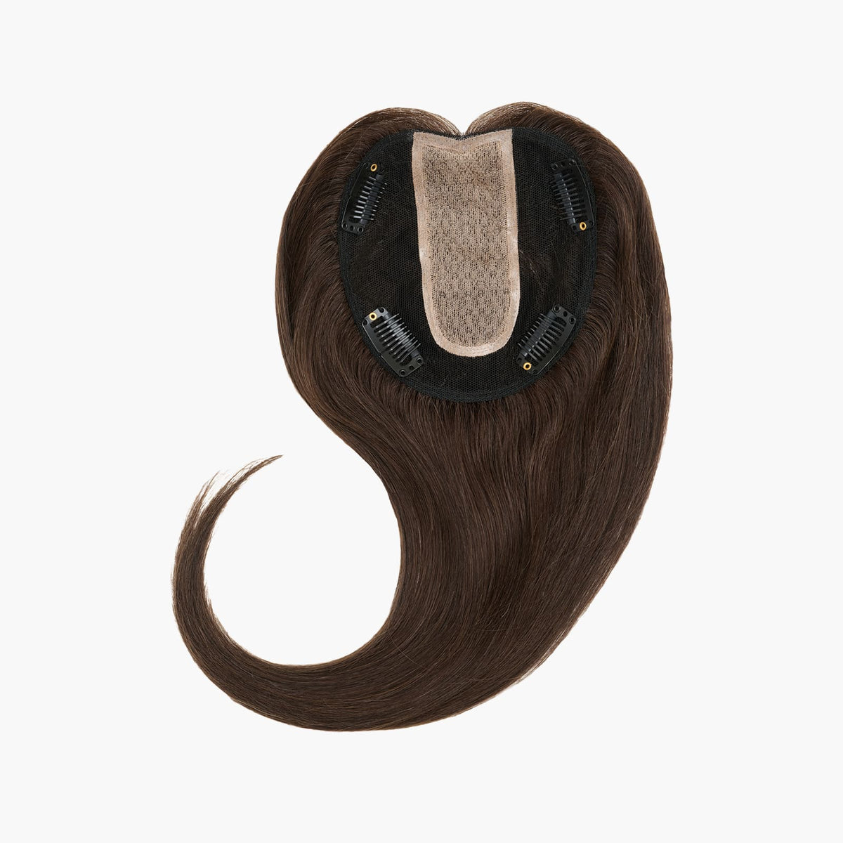 Stranded Dark Brown Dermablend Hair Topper