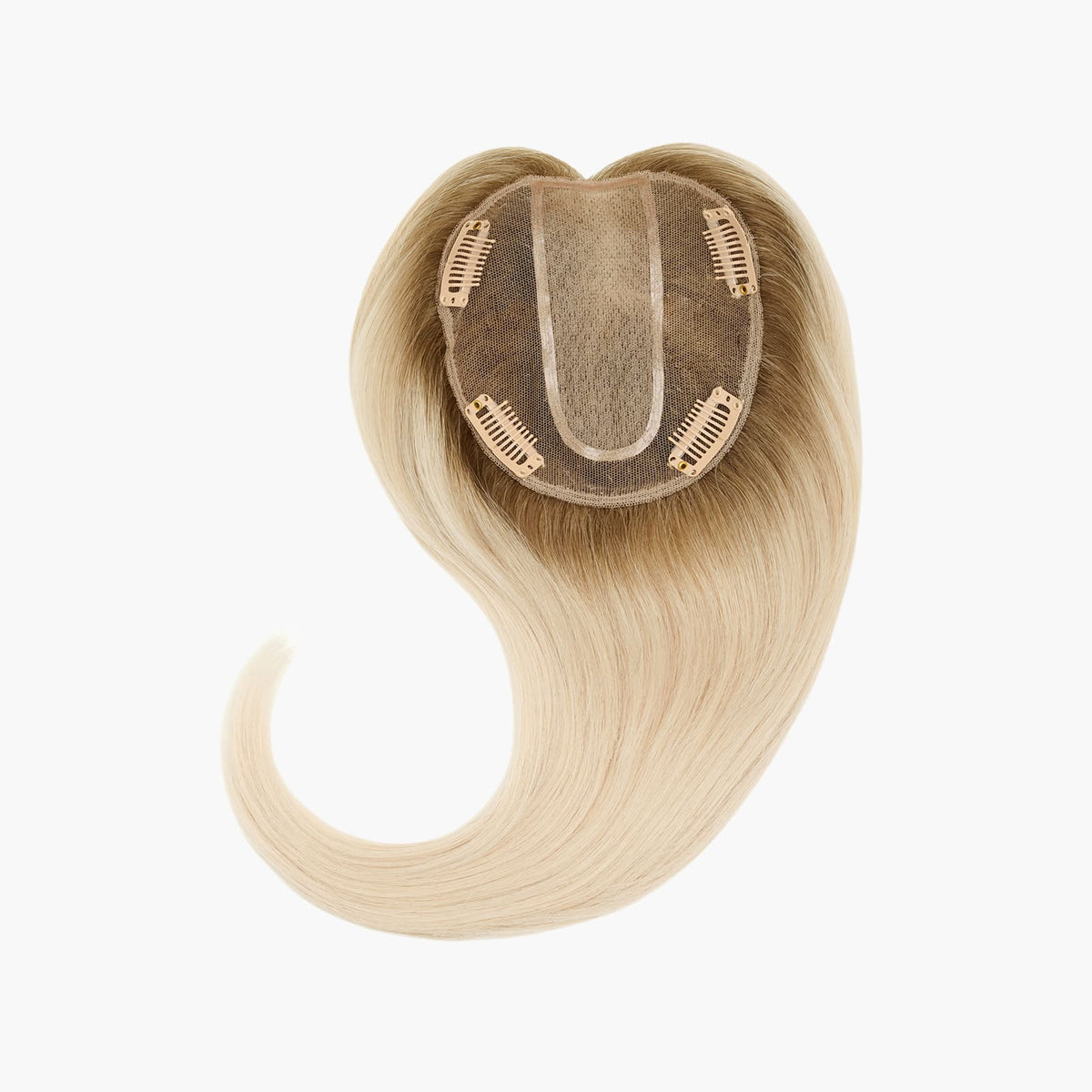 Stranded White Blonde Dermablend Hair Topper