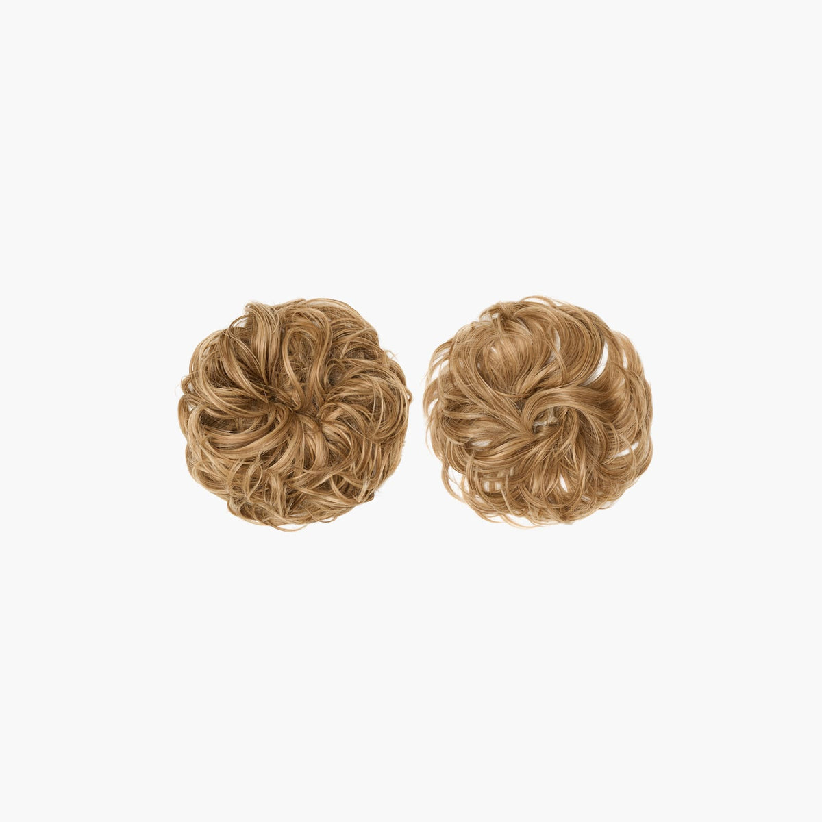 Stranded Bun Duo - Curly & Flicky Styles in Vanilla Bomb (#10/16)