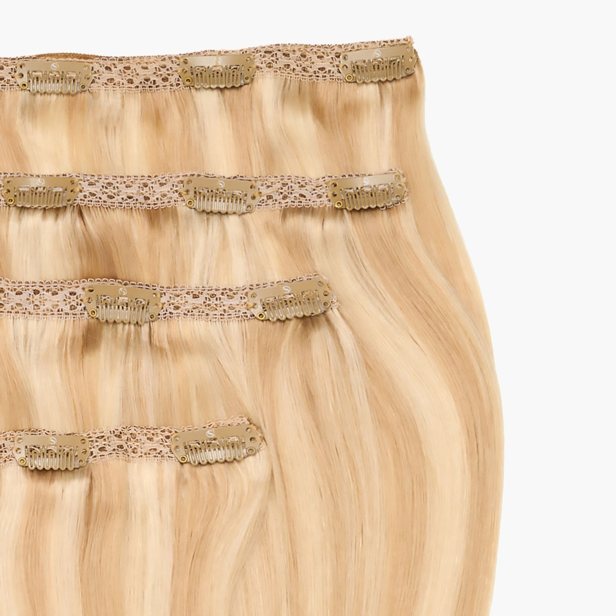 Sweetheart Stranded 16" Lace Clip-in Human Hair Extension