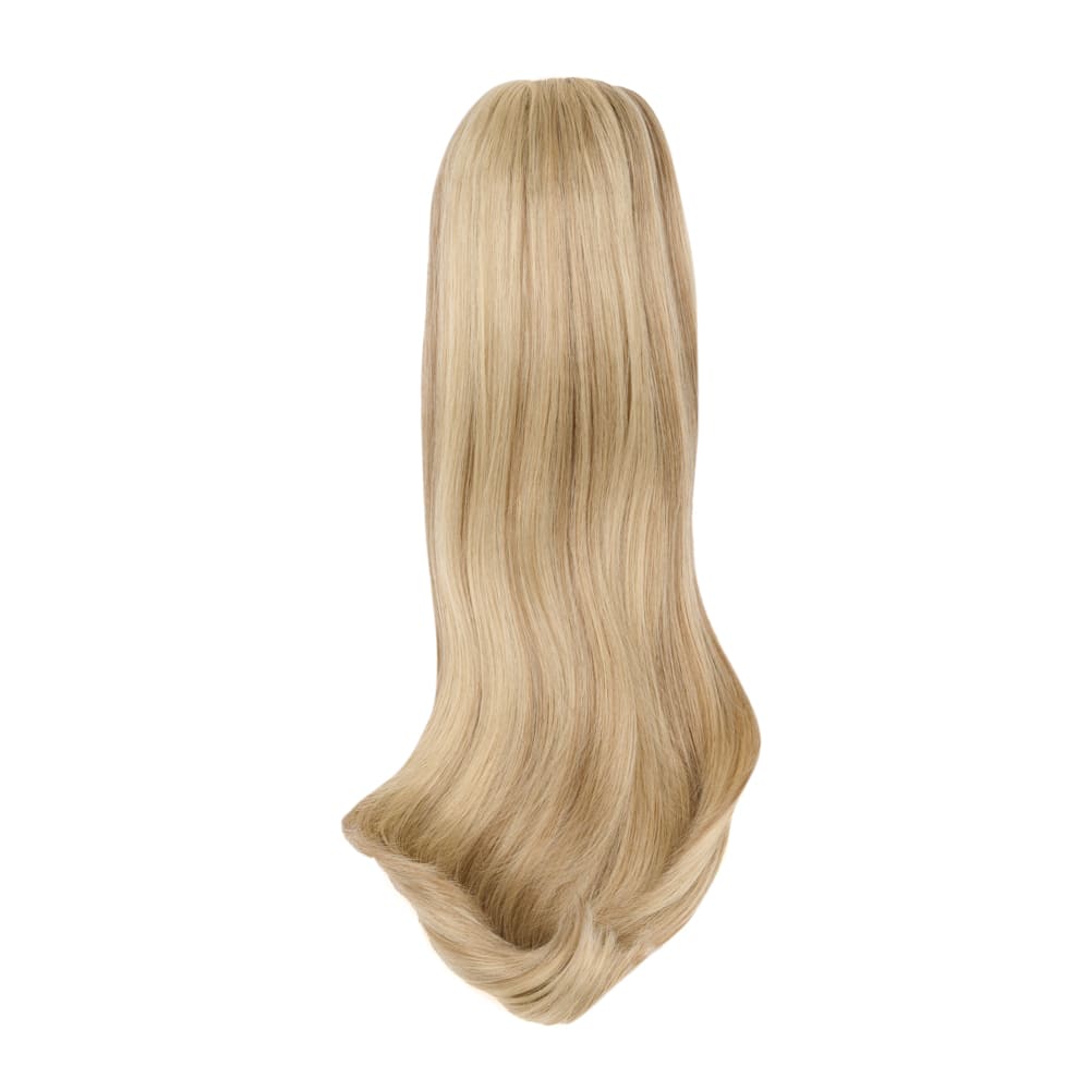 20 Inch Popular Length Clip-in Ponytail Extension in colour Mixed Blonde