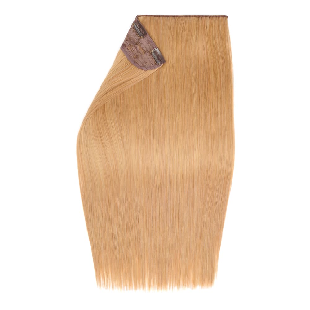 Stranded 20 Inch One Piece European Straight Clip-in Hair Extension - Colour Ginger