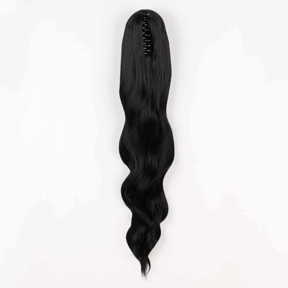 Stranded Long Wand Wave Clip-in Ponytail