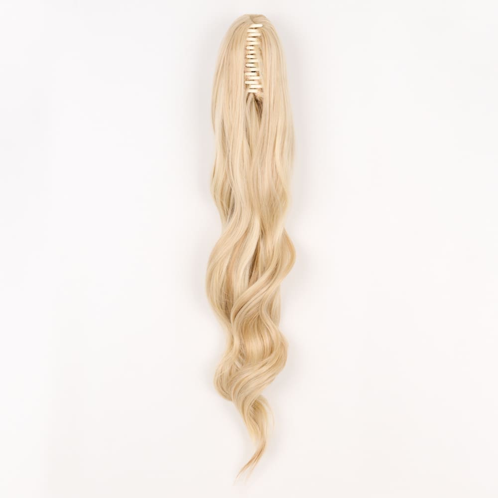 Stranded Long Wand Wave Clip-in Ponytail #16/613 Sweetheart