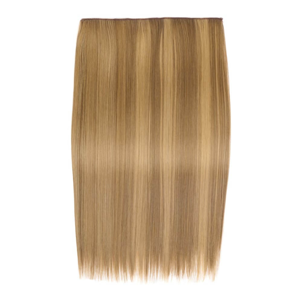 Stranded 20 Inch One Piece Straight Clip-in Hair Extension - Colour Mousy Brown