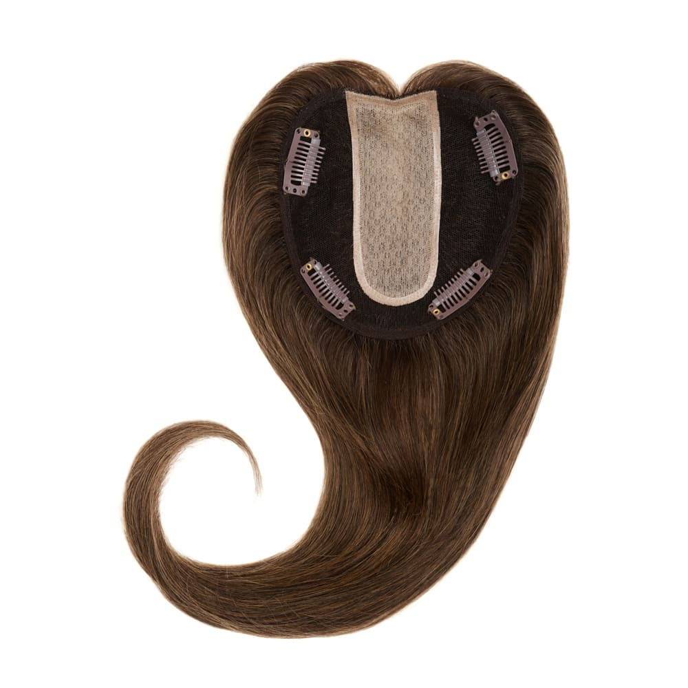 Stranded Dermablend Human Hair Topper - Colour #2/5 Azalea