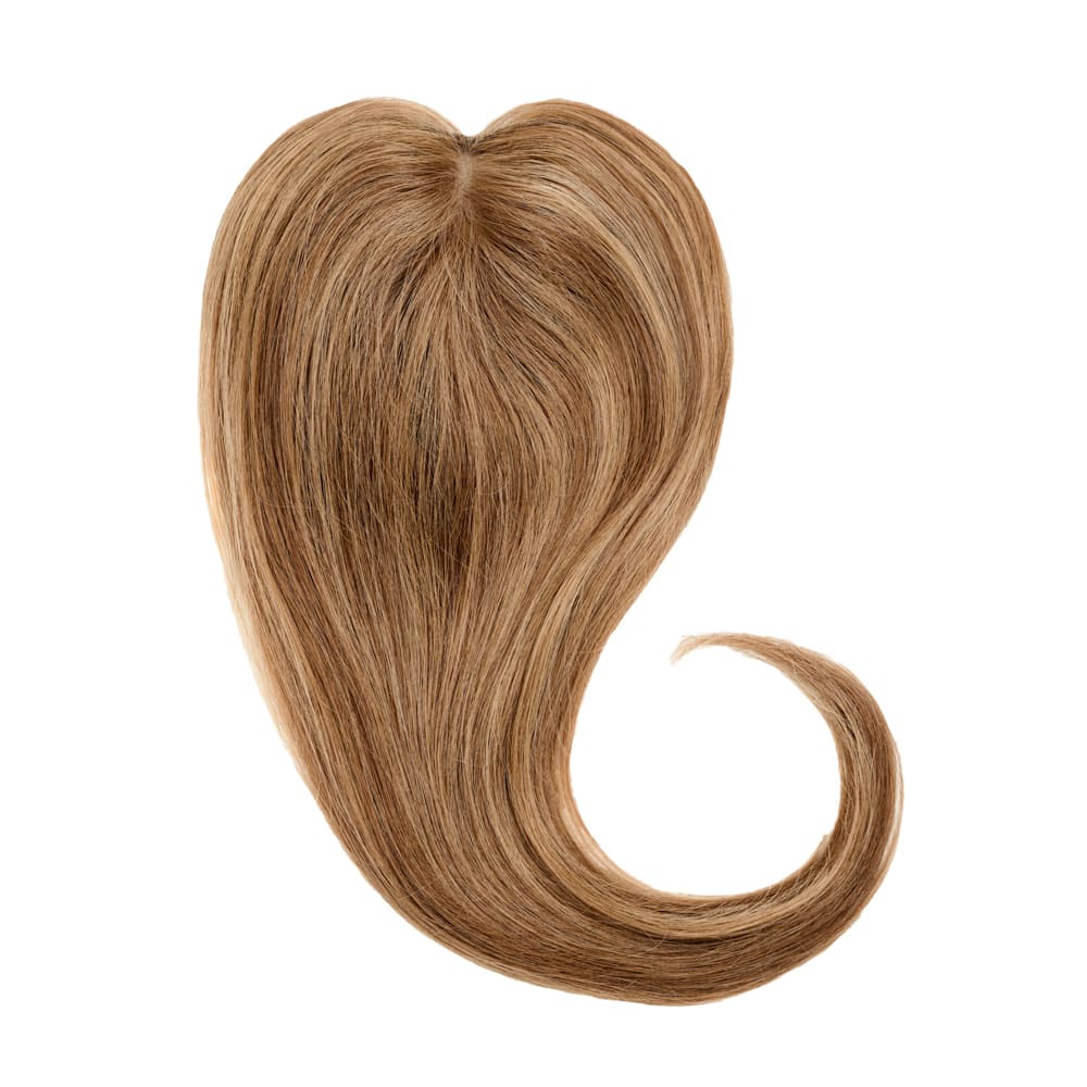 Stranded Dermablend Human Hair Topper - Colour #6/27 Honey Blush