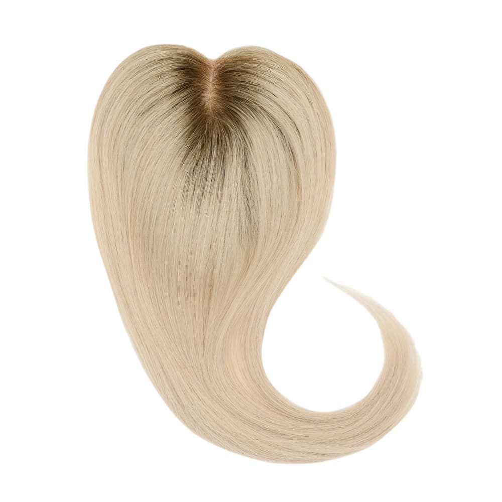 Stranded Dermablend Human Hair Topper - Colour #111 Pearl Moon