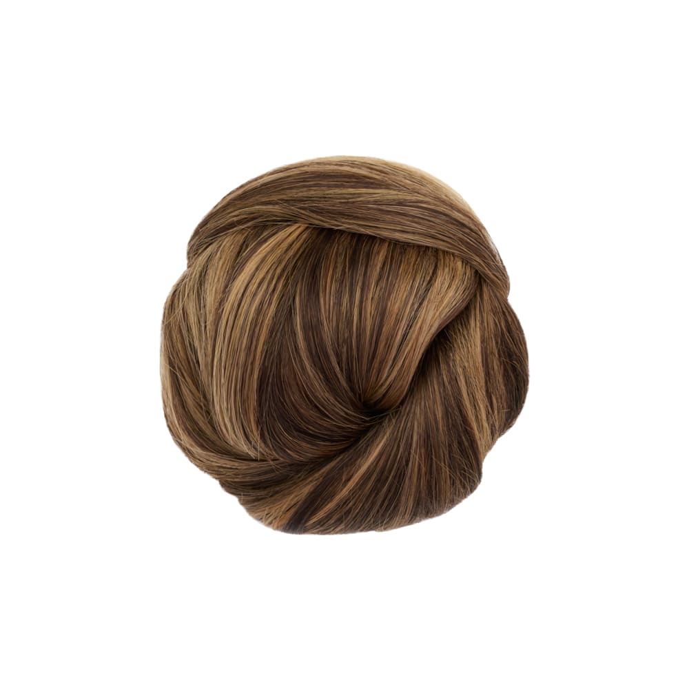 Stranded Super Easy Mum Bun - Easy Up do bun in colour Mixed Brown and Blonde