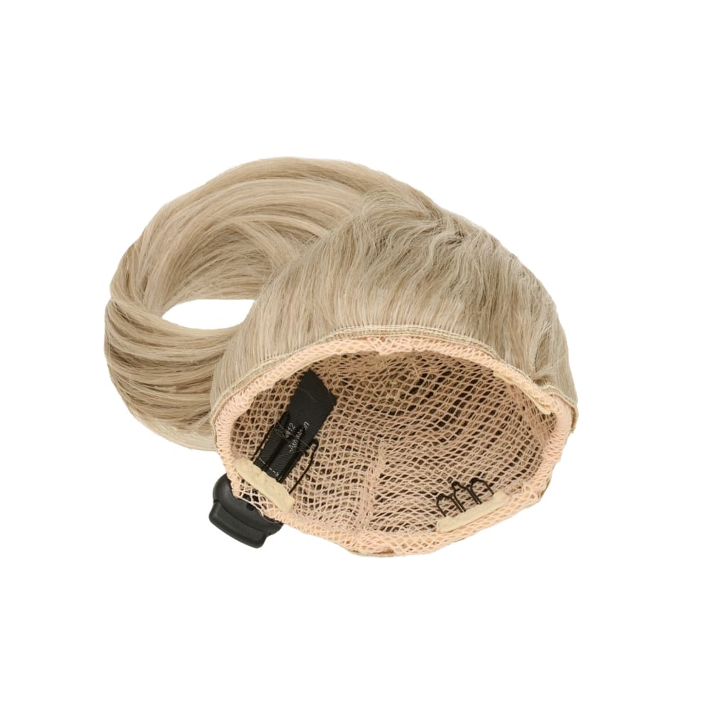 Stranded Super Easy Mum Bun - Quick And Easy Messy Bun in colour Grey Blonde