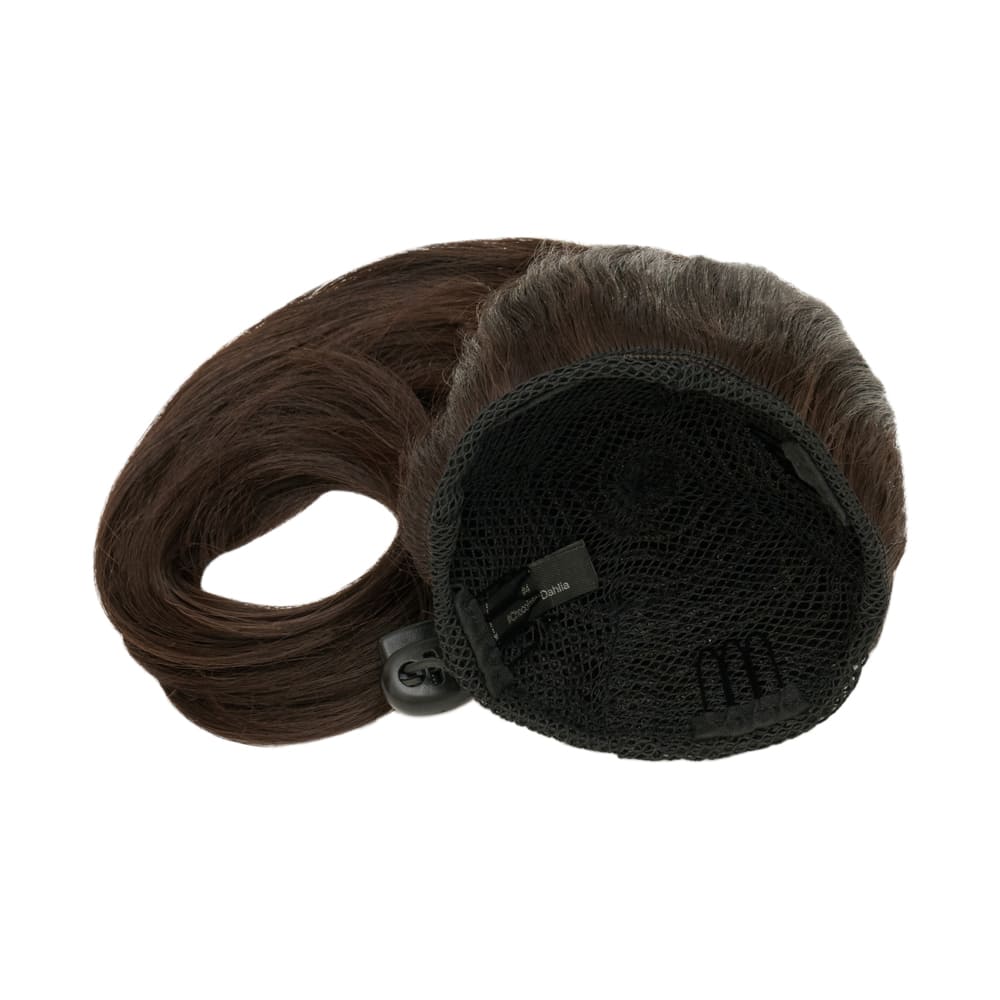 Stranded Super Easy Mum Bun - Quick And Easy Messy Bun in colour Chocolate Brown