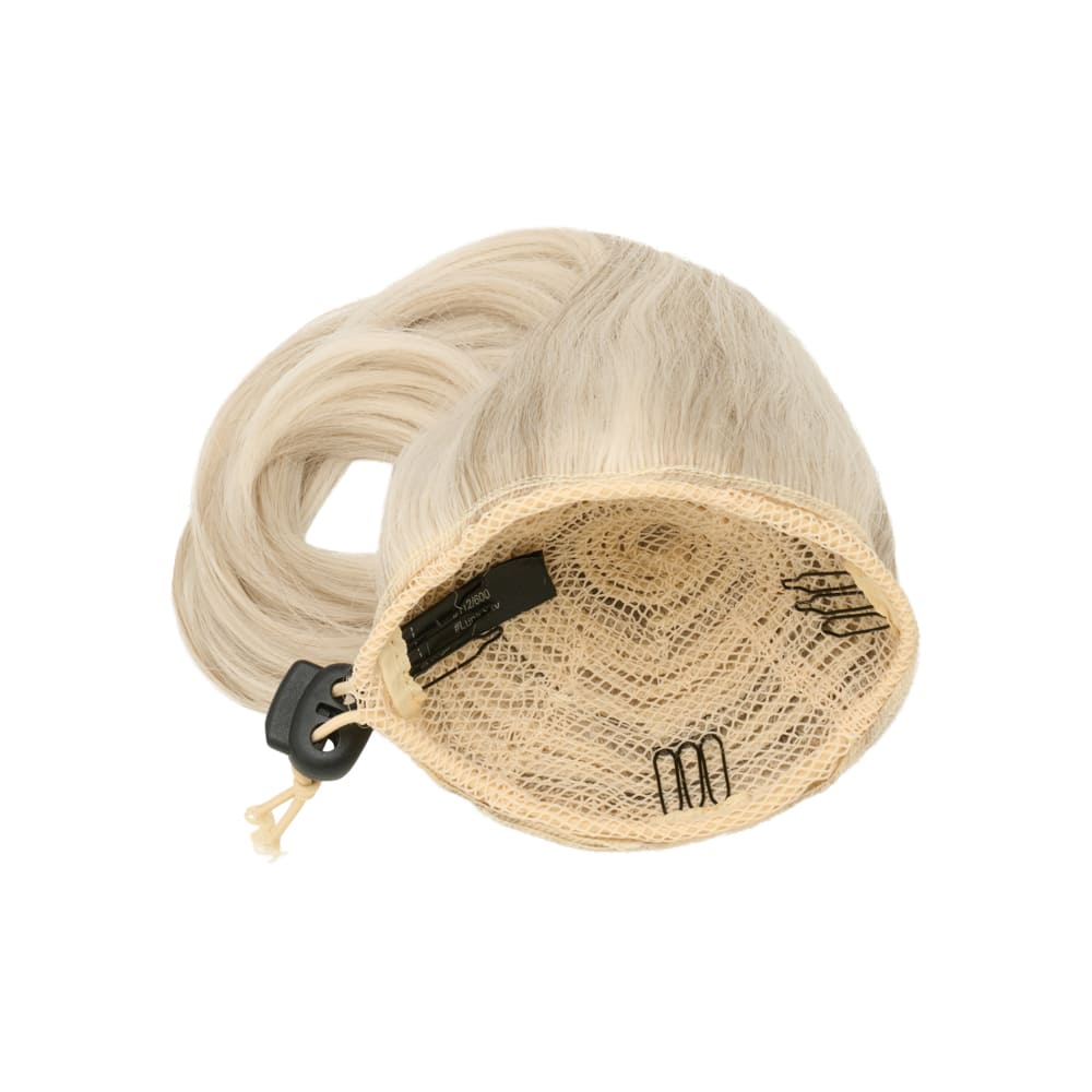 Stranded Super Easy Mum Bun - Quick And Easy Messy Bun in colour Silver