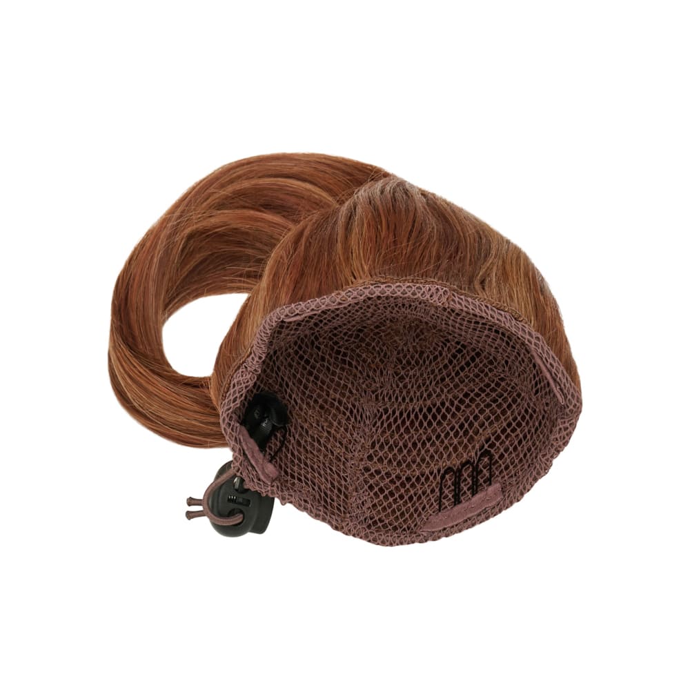 Stranded Super Easy Mum Bun - Quick And Easy Messy Bun in colour Auburn