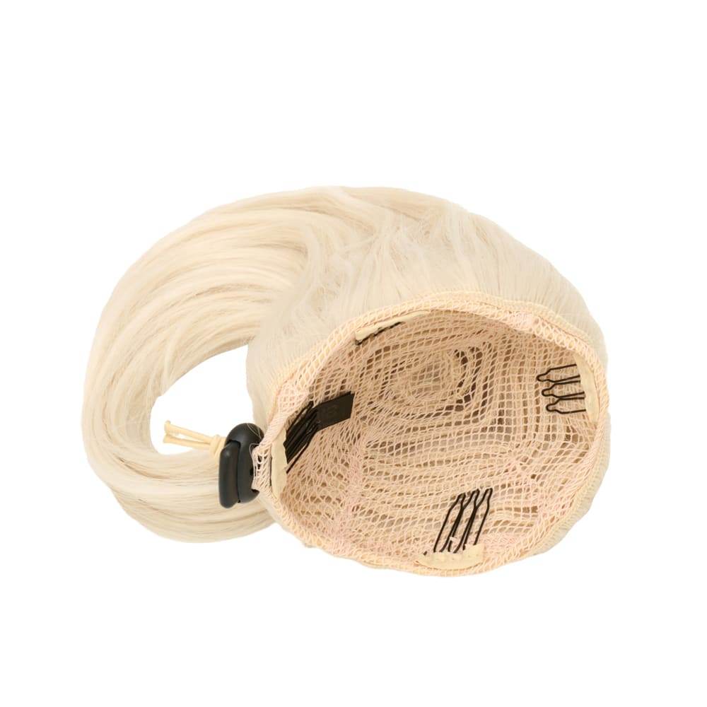 Stranded Super Easy Mum Bun - Quick And Easy Messy Bun in colour White Blonde