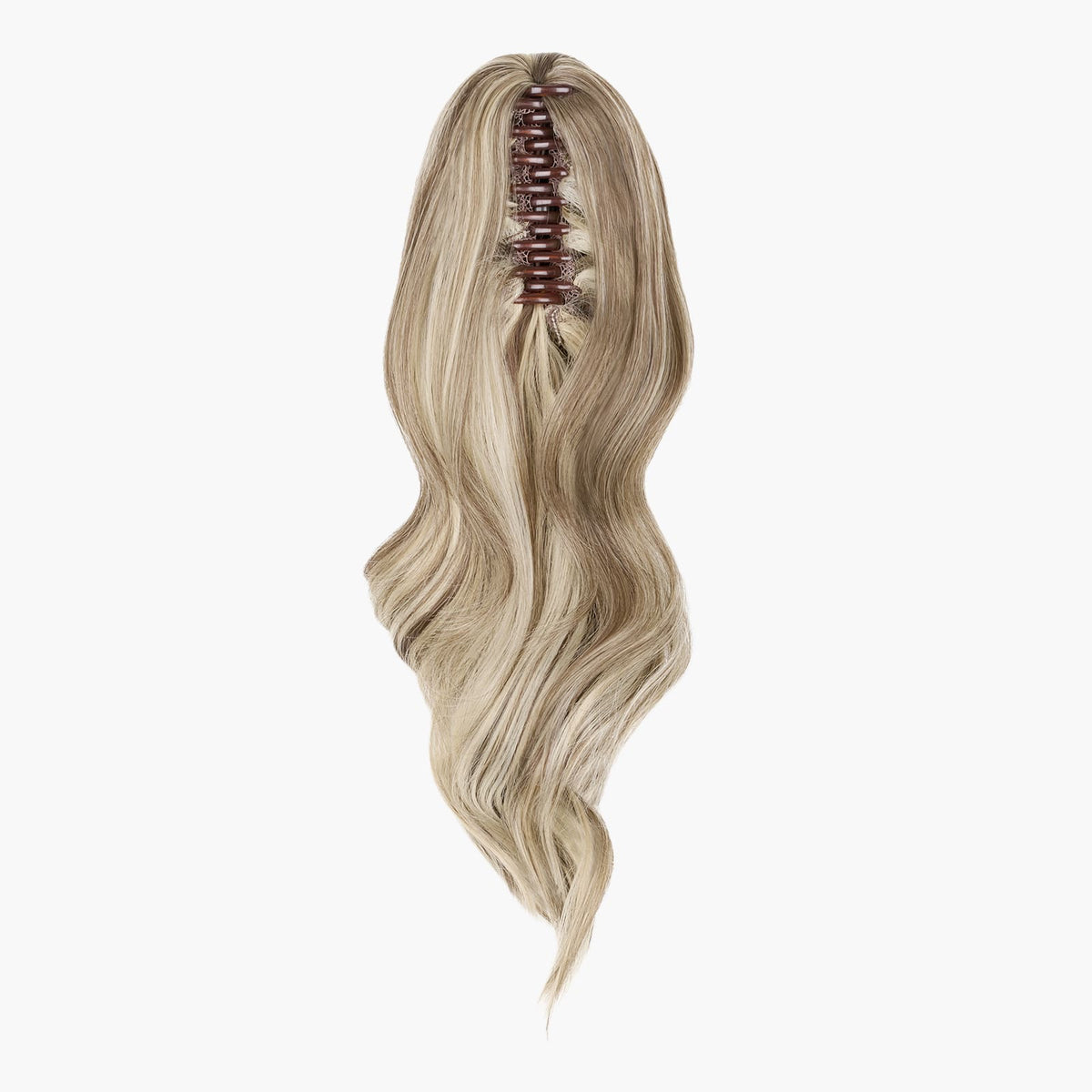 Stranded Medium Wand Wave Clip-in Ponytail - Colour #18/68 Ash Willow