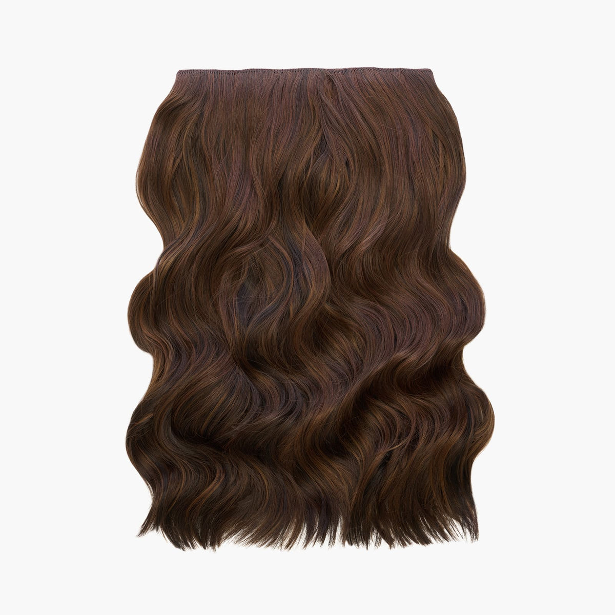 Stranded 20" One Piece Wand Wave Clip-in Hair Extension in Azalea (#2/5)