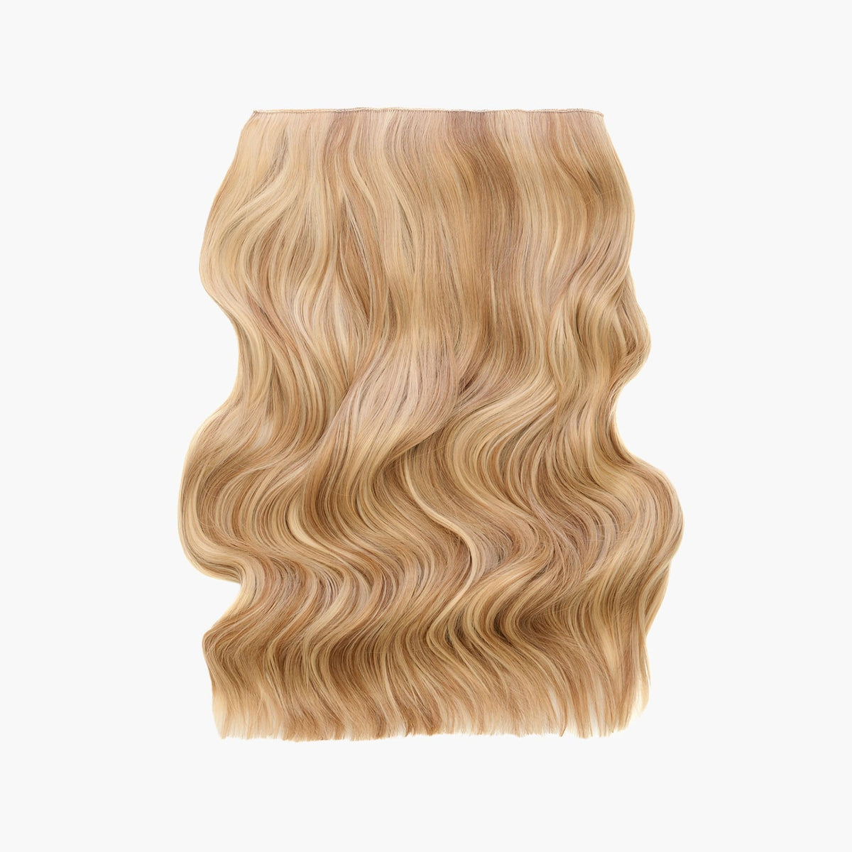 Stranded 20" One Piece Wand Wave Clip-in Hair Extension in Ballerina Musk (#10/16/22)