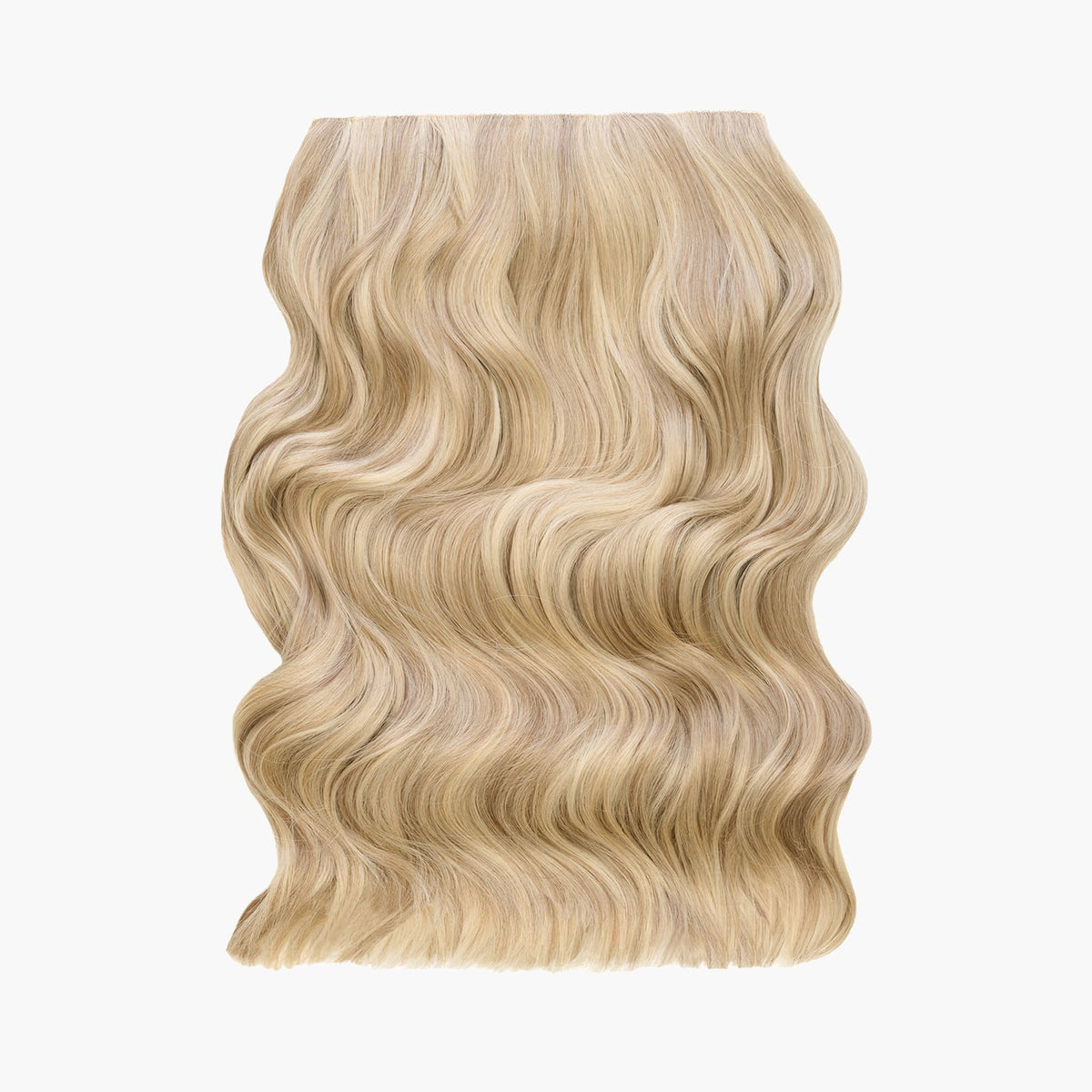 Stranded 20" One Piece Wand Wave Clip-in Hair Extension in Iris (#18/22)