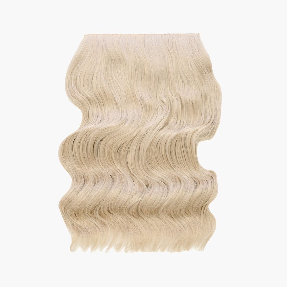 Stranded 20" One Piece Wand Wave Clip-in Hair Extension in New Love (#101)
