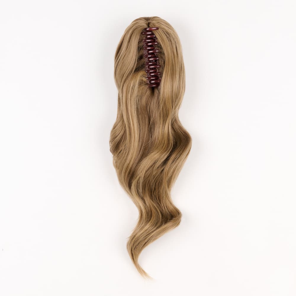 Stranded Medium Wand Wave Clip-in Ponytail #10/12 Pansy