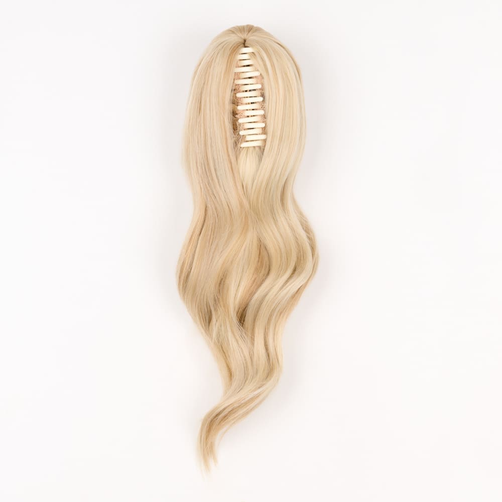 Stranded Medium Wand Wave Clip-in Ponytail #16/613 Sweetheart