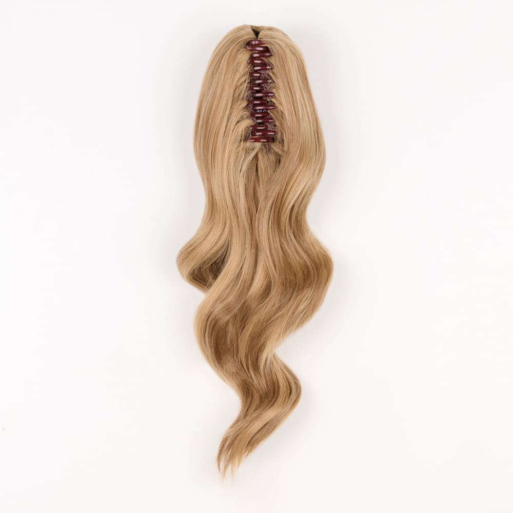 Stranded Medium Wand Wave Clip-in Ponytail #10/16 Vanilla Bomb