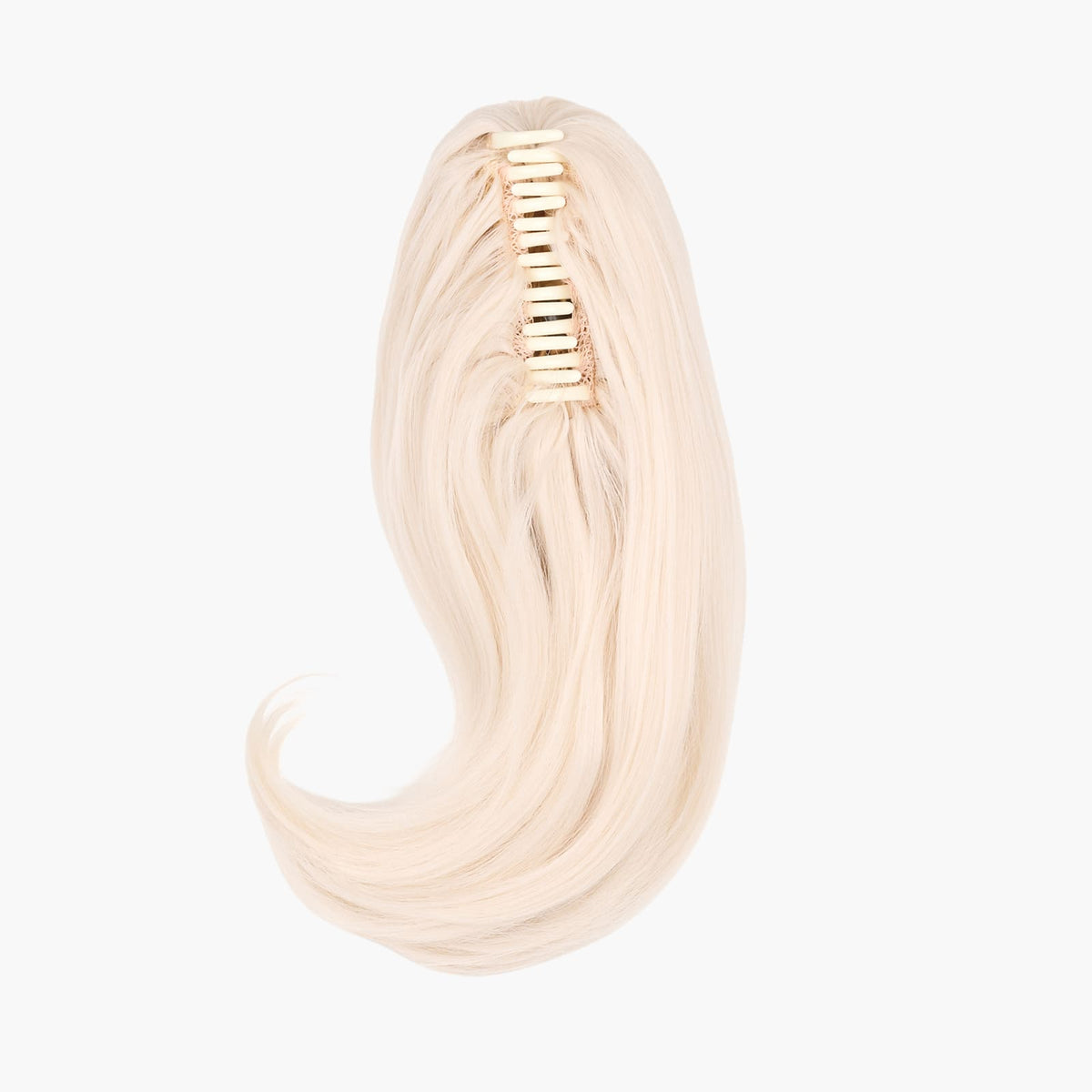 White Lily Stranded Short Swoop Ponytail