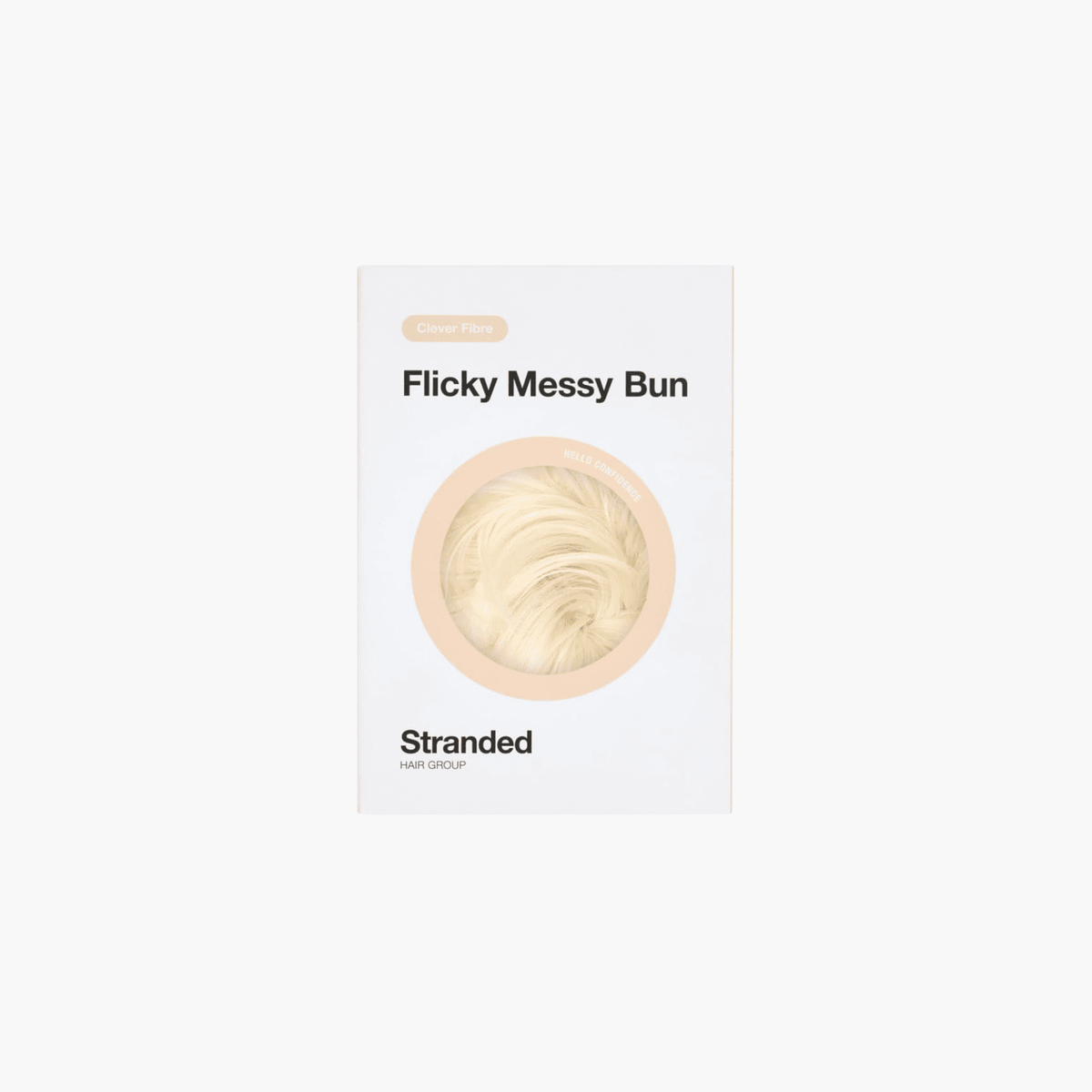 Lily of the Valley Stranded Flicky Messy Scrunchie Bun