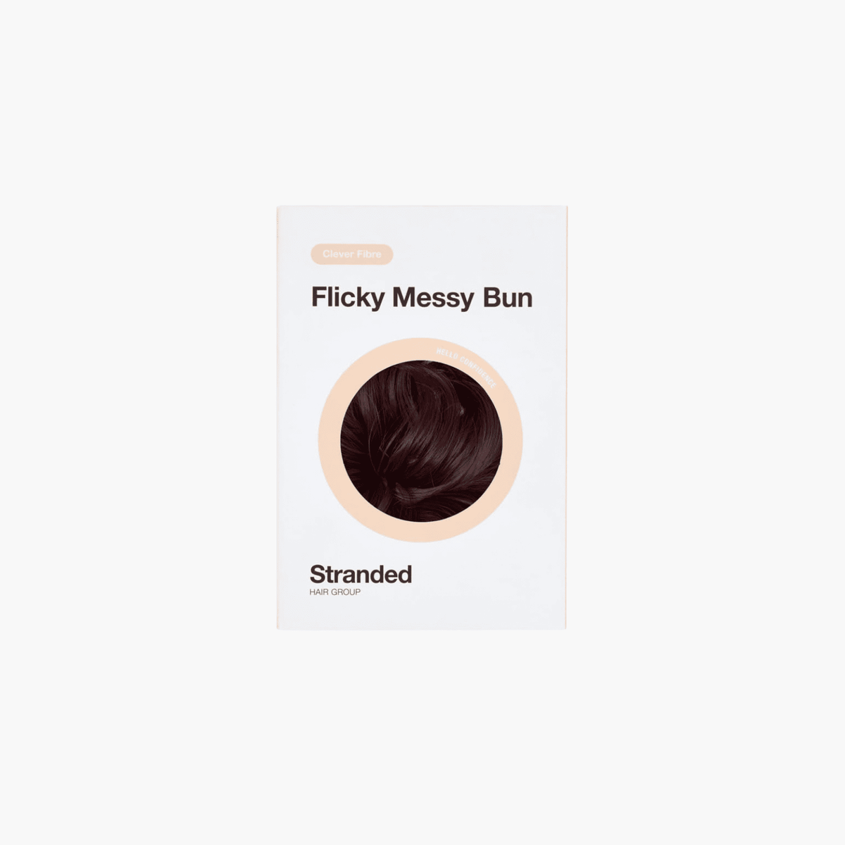 Plum Blossom Stranded Flicky Messy Scrunchie Bun