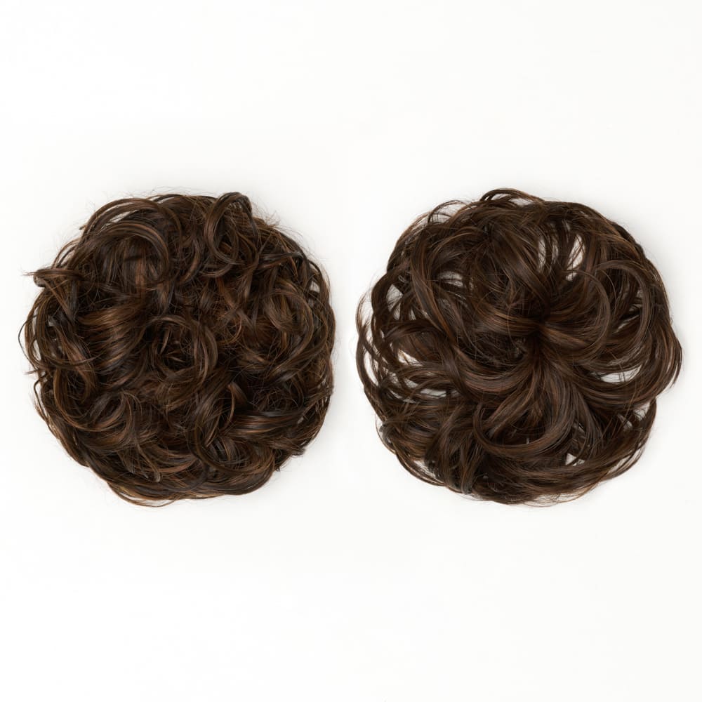 Stranded Messy Scrunchie Bun - Duo Pack - Curly & Flicky Styles #2/5 Azalea