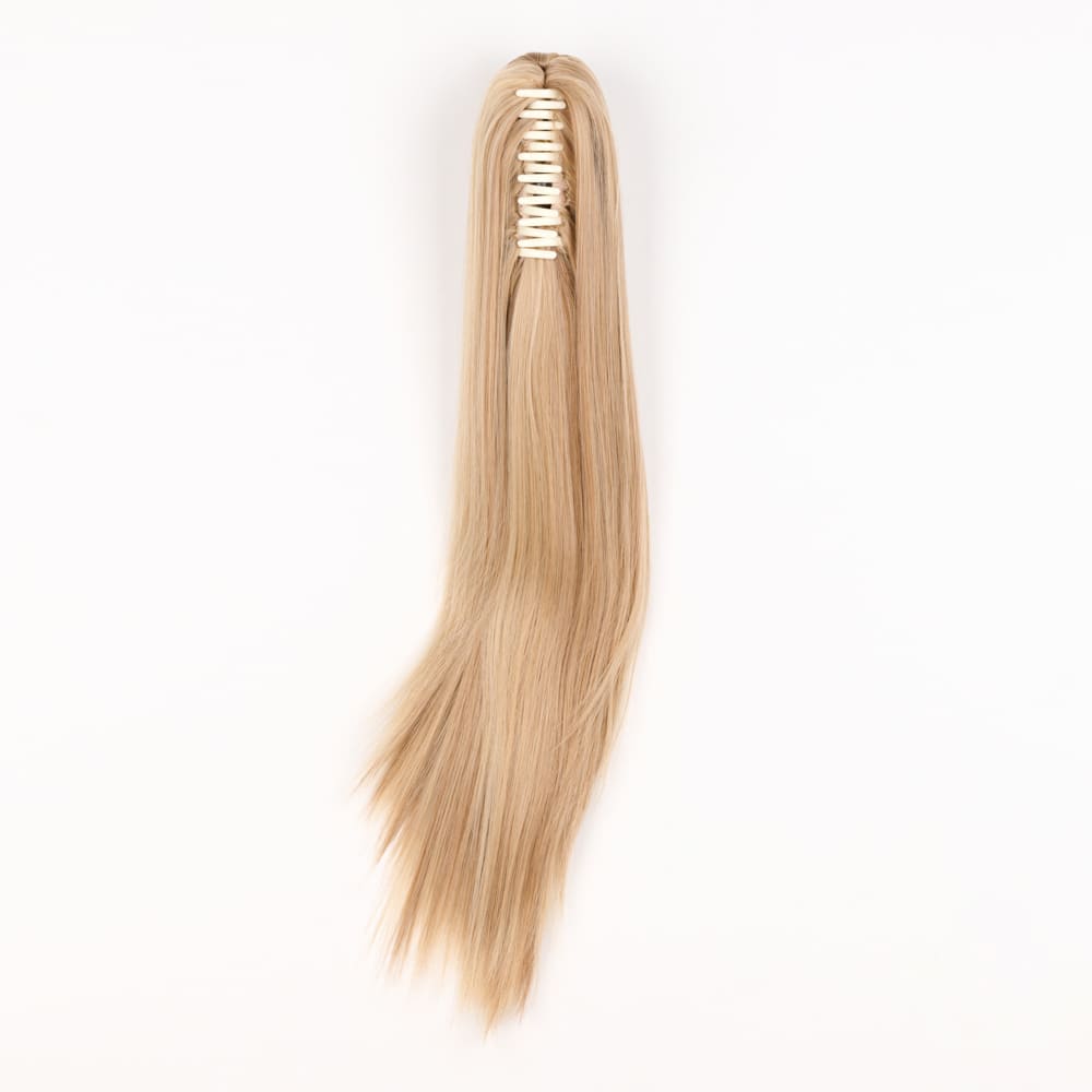 Stranded Long Straight Clip-in Ponytail #10/16/22 Ballerina Musk