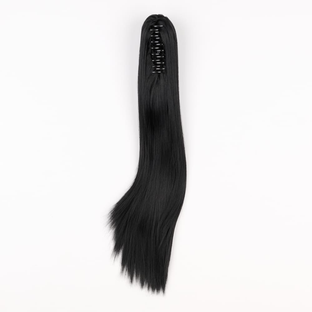 Stranded Long Straight Clip-in Ponytail