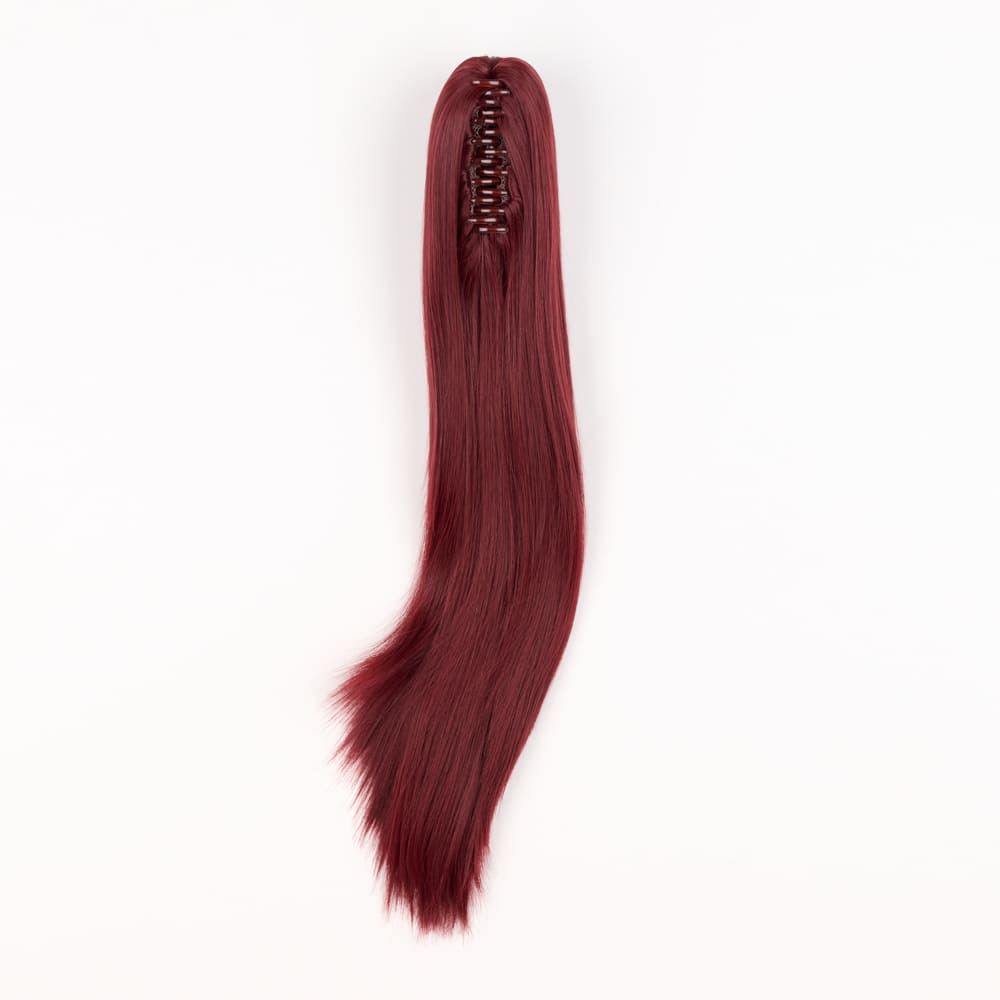 Stranded Long Straight Clip-in Ponytail #118 Cherry Blossom