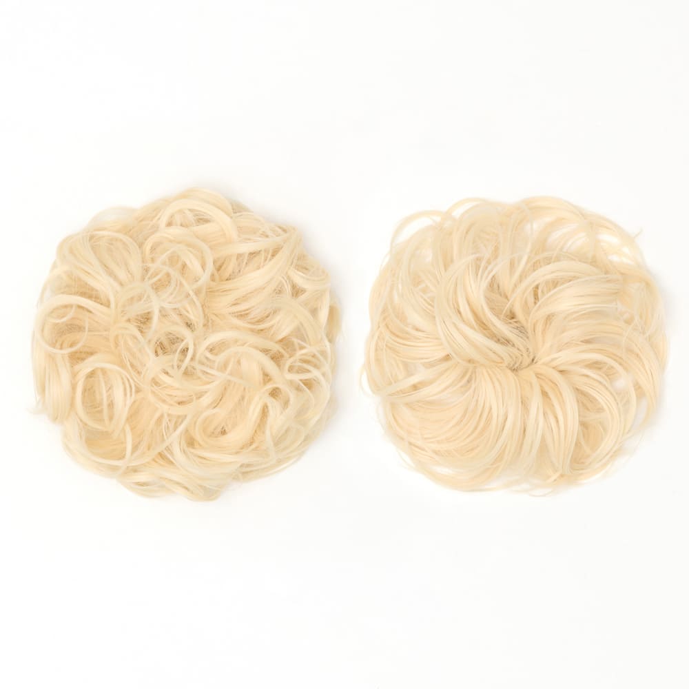 Stranded Messy Scrunchie Bun - Duo Pack - Curly & Flicky Styles #613 Daisy