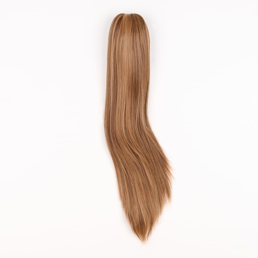 Stranded Long Straight Clip-in Ponytail #6/27 Honey Blush