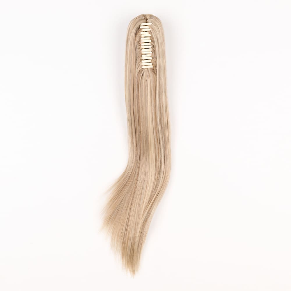 Stranded Long Straight Clip-in Ponytail #18/22 Iris