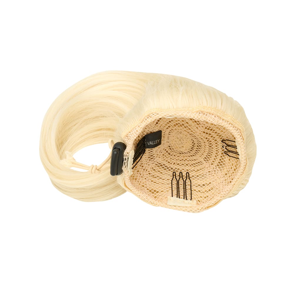 Stranded Super Easy Mum Bun - Quick And Easy Messy Bun in colour Platinum Blonde
