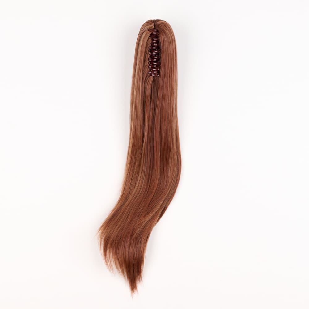 Stranded Long Straight Clip-in Ponytail #33/30 Sunrose